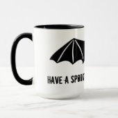 ハロウィーンこうもり マグカップ (左)