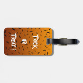 ハロウィーンこうもり ラゲッジタグ (裏面横)