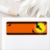 ハロウィーンこうもり ラベル (インサイチュ)