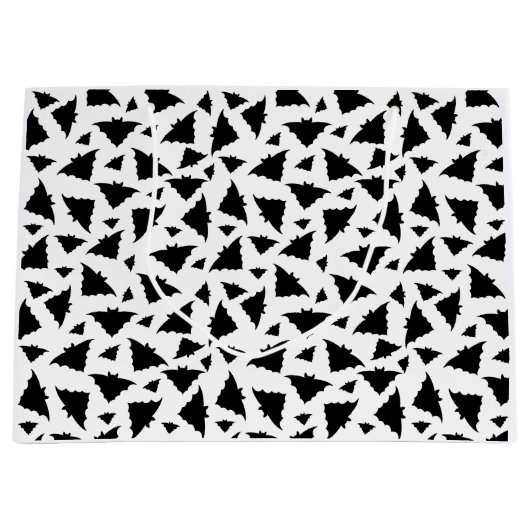 ハロウィーンこうもり ラージペーパーバッグ (正面)