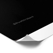 ハロウィーンこうもり、城と月 ポスター (角)