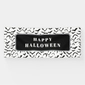 ハロウィーンこうもり 横断幕 (横)
