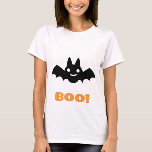 ハロウィーンこうもり Tシャツ (正面)