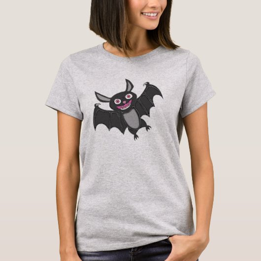 ハロウィーンこうもり Tシャツ (正面)