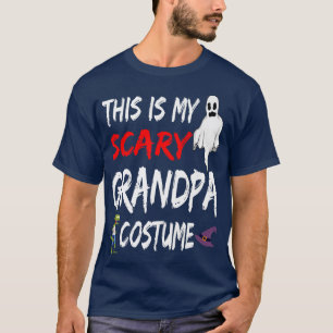 ハロウィーンこれは私の怖いおじいちゃんコスチューム魔女G Tシャツ