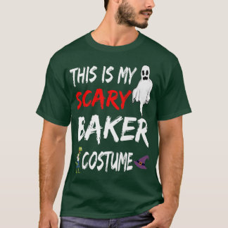 ハロウィーンこれは私の怖いベーカーの衣装の魔女Gho Tシャツ