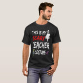 ハロウィーンこれは私の怖い先生衣装の魔女G Tシャツ (正面フル)