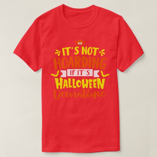 ハロウィーンそれはもしハロウィーンdecではない tシャツ (デザイン正面)