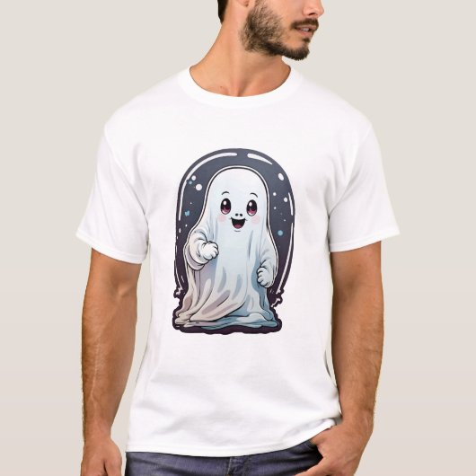 ハロウィーンだよ!booクルーに気をつけて tシャツ (正面)
