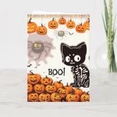 ハロウィーンです  カード (裏面)