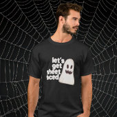 ハロウィーンでシープフェイスのユーモアを Tシャツ