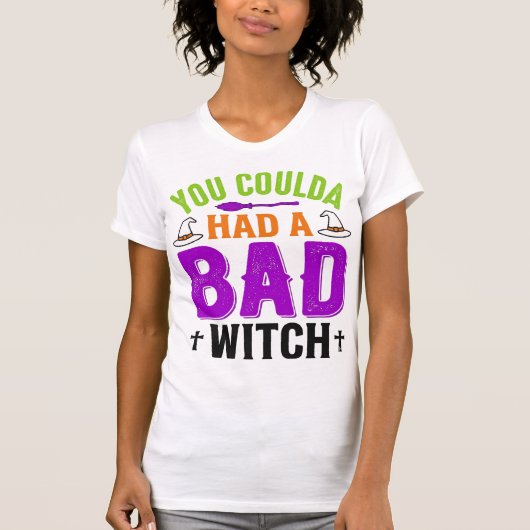ハロウィーンで使える面白い悪女のセリフのベクターイラスト_1 Tシャツ (正面)