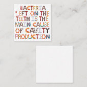 ハロウィーンで空洞を作るおもしろカード ノートカード (正面/裏面)