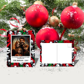 ハロウィーンとクリスマスフォトポストカード シーズンポストカード