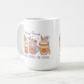 ハロウィーンとコーヒー コーヒーマグカップ (正面左)