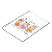 ハロウィーンとコーヒー ノートブック (左側)