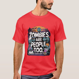 ハロウィーンとゾンビおかしなハロウィンおもしろい Tシャツ