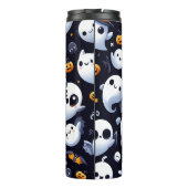 ハロウィーンと可愛い幽霊 タンブラー (裏面)