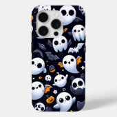ハロウィーンと可愛い幽霊 Case-Mate iPhoneケース (裏面)
