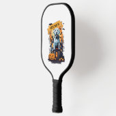 ハロウィーンと犬 ピックルボールラケット (左)