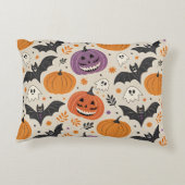 ハロウィーンと秋のパターン アクセントクッション (裏面)