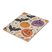 ハロウィーンと秋のパターン タイル (側面)