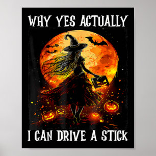 ハロウィーンなぜYes実際に私はスティックの部屋を運転することができる ポスター