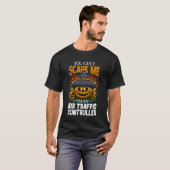 ハロウィーンなんか怖くない 航空管制官だもん Tシャツ (正面フル)