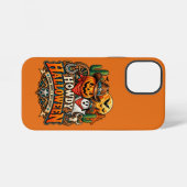 ハロウィーンにこんにちは  iPhoneケース (裏面横)