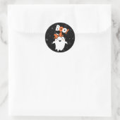 ハロウィーンに入る ラウンドシール (バッグ)