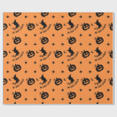 ハロウィーンに大いに怯えろ ラッピングペーパー (フラット)