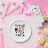 ハロウィーンに注意 ペーパープレート (パーティー)