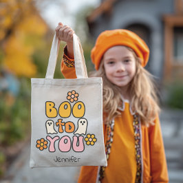 ハロウィーンのあなたにブー トートバッグ