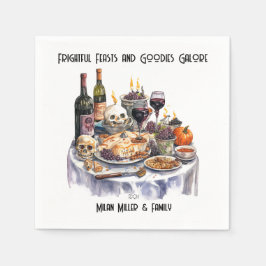 ハロウィーンのおすすめ紙ナプキン スタンダードカクテルナプキン