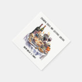 ハロウィーンのおすすめ紙ナプキン スタンダードカクテルナプキン (角)