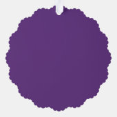 ハロウィーンのおばけ  オーナメントカード (裏面)