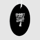 ハロウィーンのおばけ オーナメント (正面)
