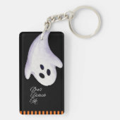 ハロウィーンのおばけ キーホルダー (裏面)