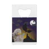 ハロウィーンのおばけ クレジットカード栓抜き (裏面)
