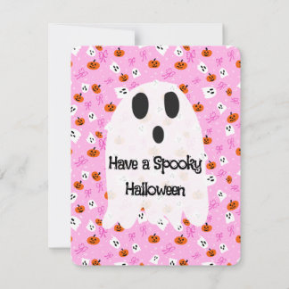 ハロウィーンのおばけ シーズンカード