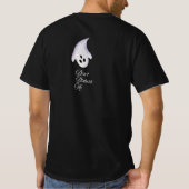 ハロウィーンのおばけ Tシャツ (裏面)