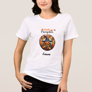 ハロウィーンのかぼちゃ トライブレンドＴシャツ