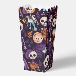 ハロウィーンのかわいいスケルトン フェイバーボックス