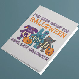 ハロウィーンのかわいさまでした カード
