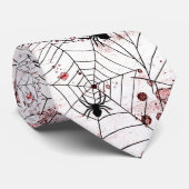 ハロウィーンのくもこの巣 ネクタイ (ロール)