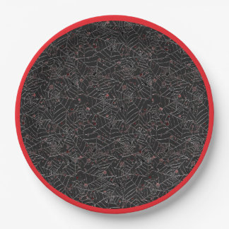 ハロウィーンのくもこの巣 ペーパープレート