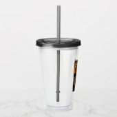 ハロウィーンのために死んだ鉱夫の恐怖が見つかる アクリルタンブラー (右)