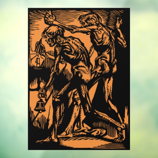 ハロウィーンのために死んだ鉱夫の恐怖が見つかる ウィンドウサイン (シート3)