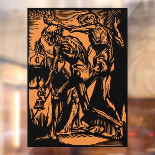 ハロウィーンのために死んだ鉱夫の恐怖が見つかる ウィンドウサイン (シート2)