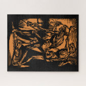 ハロウィーンのために死んだ鉱夫の恐怖が見つかる ジグソーパズル (横)